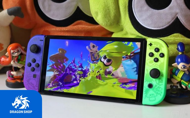 کنسول بازی نینتندو سوییچ NINTENDO SWICH OLED Splatoon 3 Limited Edition