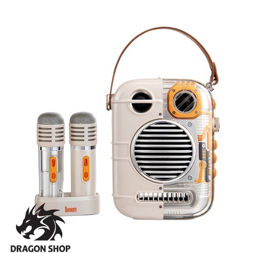 اسپیکر بلوتوثی Divoom Spark-Pro Karaoke Bluetooth Speaker White