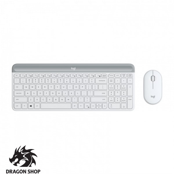 کیبورد و موس Keyboard and Mouse Logitech MK470 White