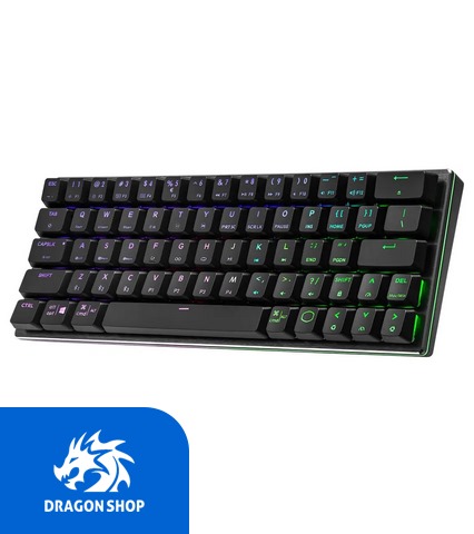 کیبورد مکانیکال کولرمستر Keyboard Cooler Master SK622 SPACE GRAY Red Switch