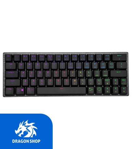 کیبورد مکانیکال کولرمستر Keyboard Cooler Master SK622 SPACE GRAY Red Switch