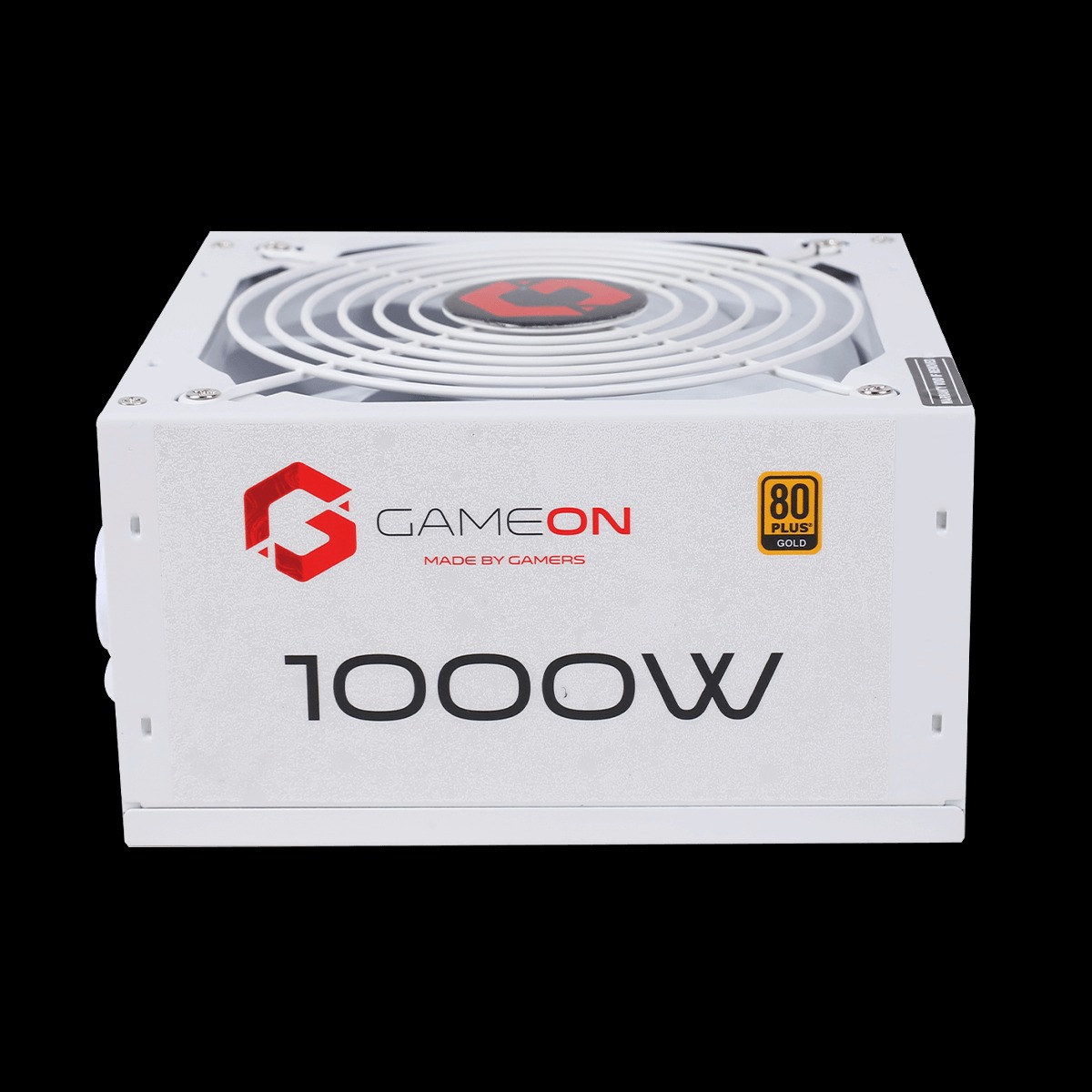 خرید منبع تغذیه GAMEON SPY2 ATX 1000 WATTS 80 PLUS Gold Value White