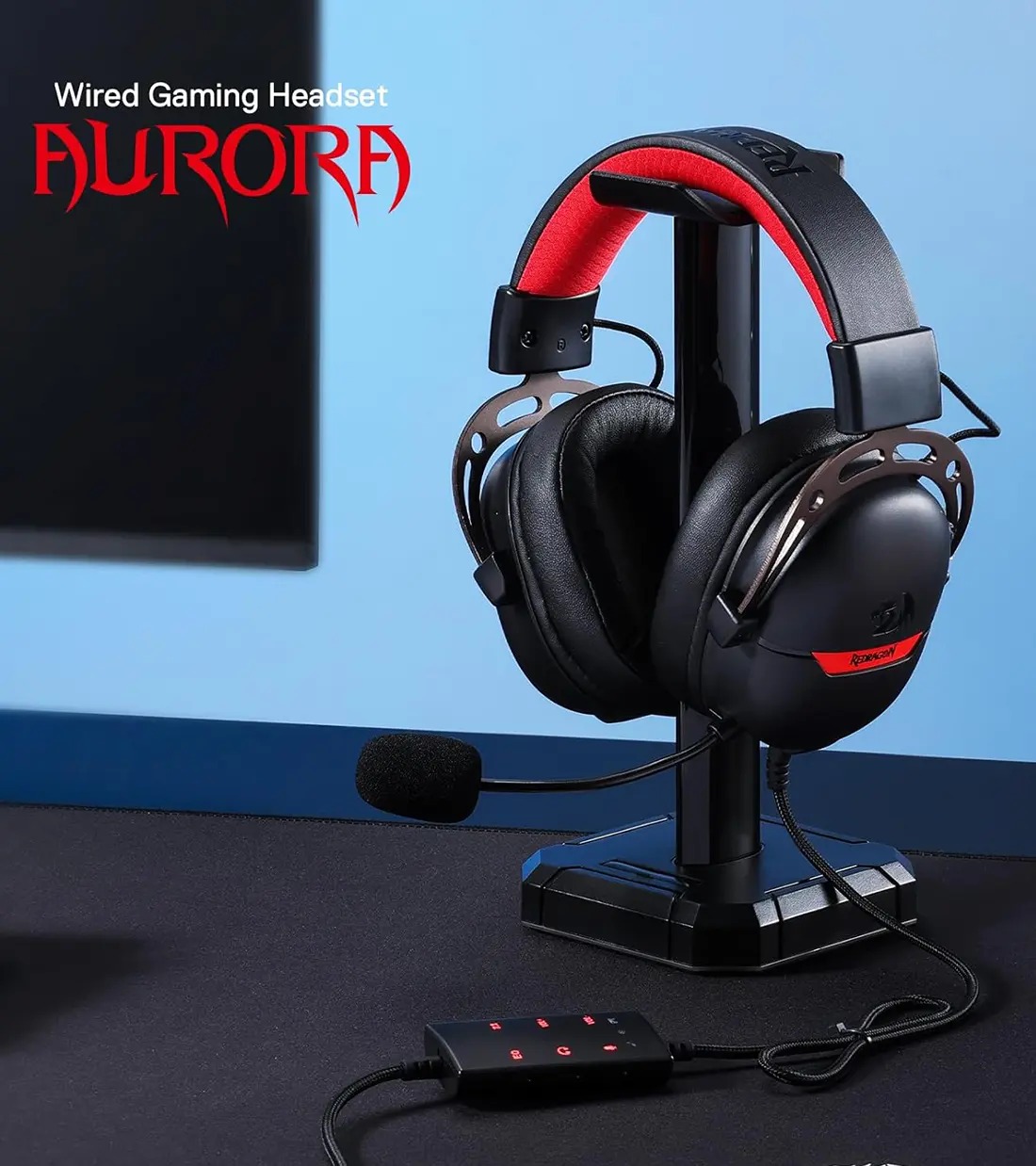 خرید هدست گیمینگ Redragon AURORA H376 Black