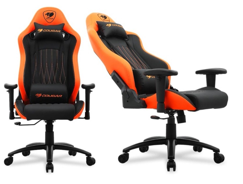 صندلی گیمینگ کوگار نارنجی Gaming Chair Cougar Explore Orange