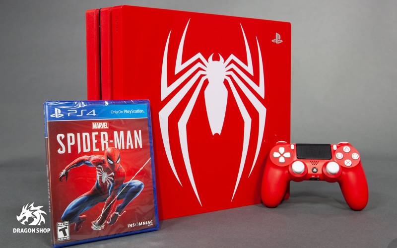 قیمت فروش پلی استیشن 4 پرو PlayStation 4 Pro 1TB Spider Man