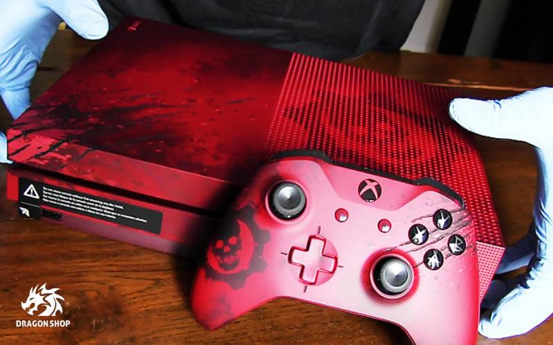 ایکس باکس وان اس Xbox One S باندل بازی Gears of War 4 | دو ترابایت 2TB