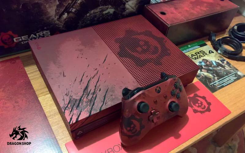 مشخصات خرید ایکس باکس وان اس Xbox One S باندل بازی Gears of War 4 | دو ترابایت 2TB
