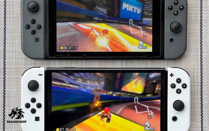 مشخصات کنسول بازی نینتندو سوییچ خاکستری Nintendo Switch with Grey Joy-Con New Series