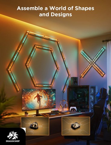 پنل هوشمند Govee x Evangelion Gaming Wall Light H6063