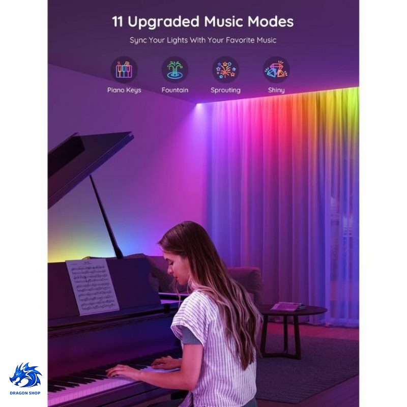 ریسه هوشمند Govee RGBIC LED Strip H612A خرید ریسه هوشمند Govee RGBIC LED Strip H612A
