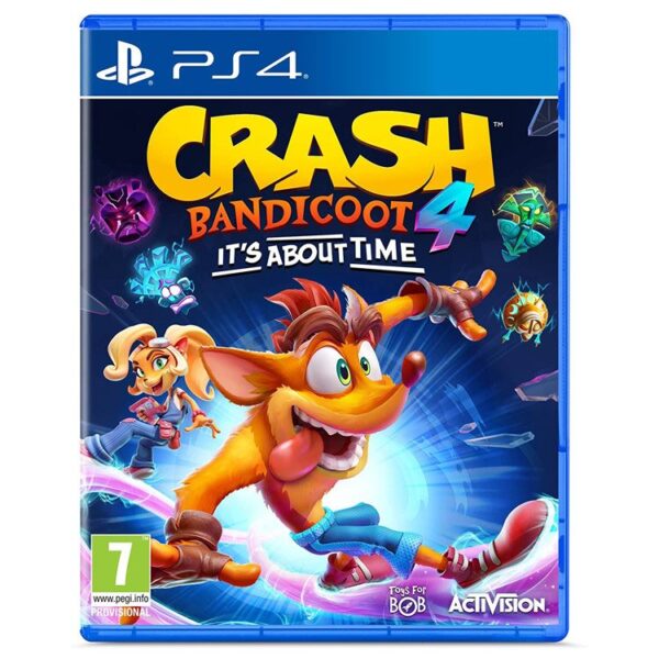 دیسک بازی Crash Bandicoot 4 Its About Time برای PS4