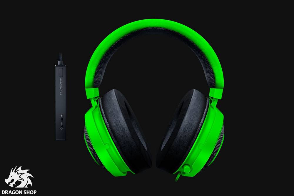 هدست ریزر Headset Gaming Razer KRAKEN Tournament Edition Green