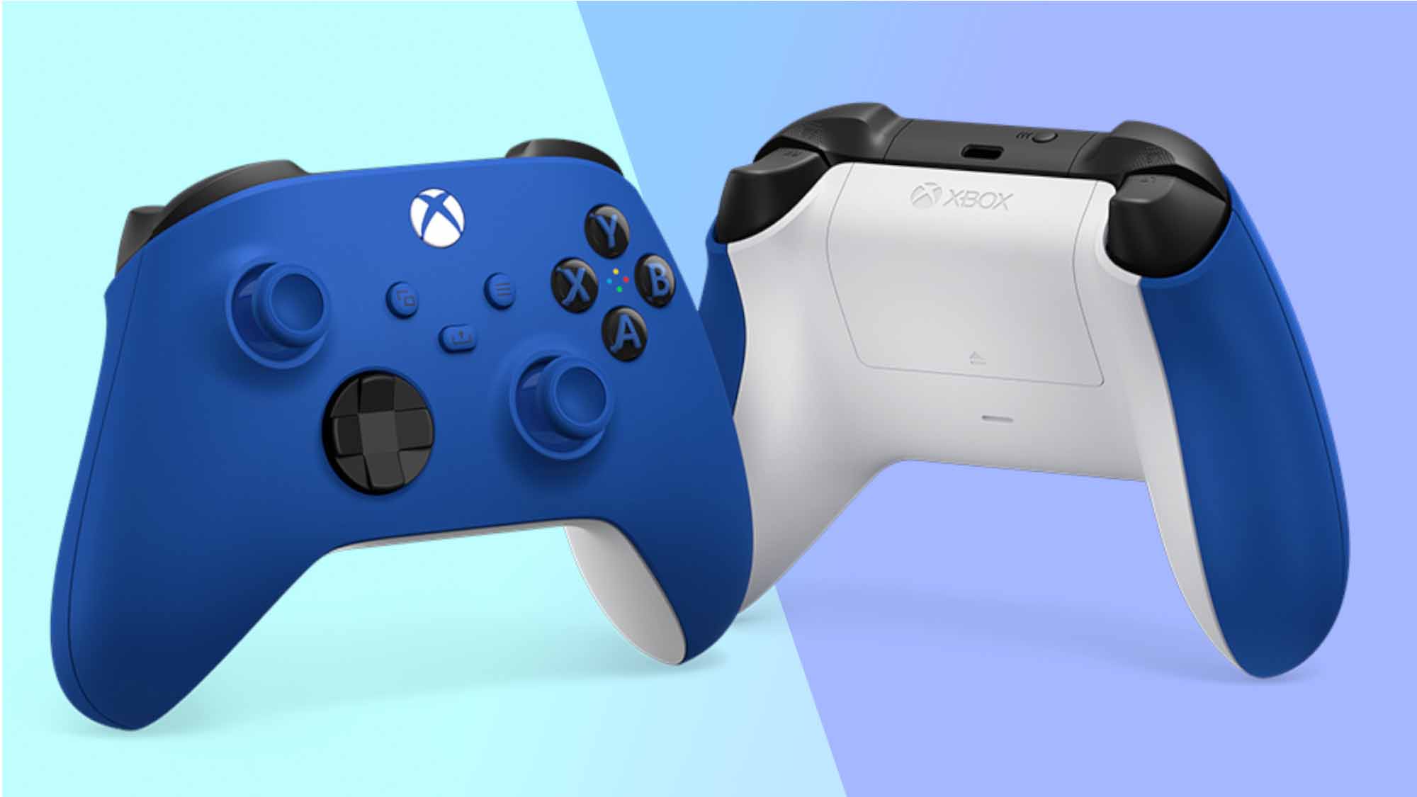 shock blue series x controller