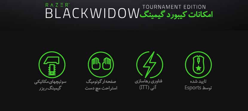 Blackwidow Tournament Edition Chroma V2 Yellow Switch