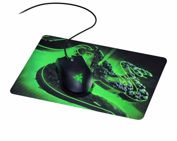 خرید باندل موس و پدموس ریزر Razer Mouse Abyssus Lite & Mouse Pad Goliathus Mobile Construct Bundle