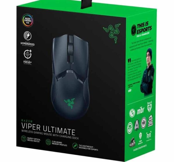 خرید موس گیمینگ ریزر Mouse Viper Ultimate With Charging Dock