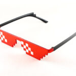 عینک ام ال جی پیکسلی MLG Glasses Thug Life Red