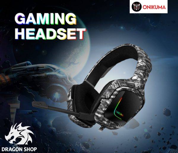 هدست گیمینگ اونیکوما Headset Gaming ONIKUMA K20