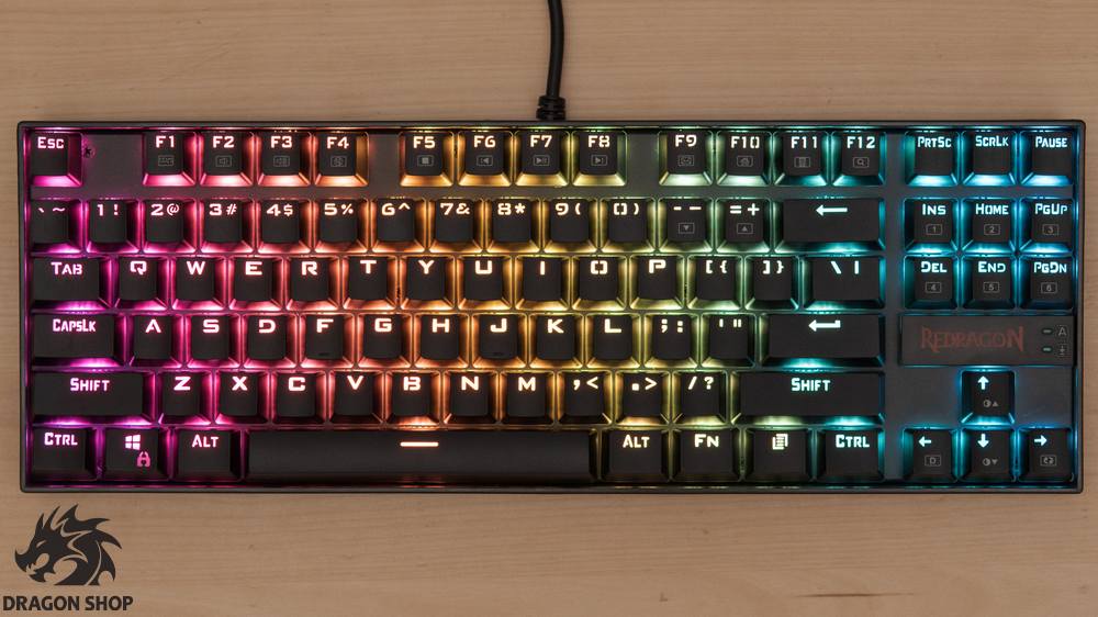 کیبورد ردراگون Keyboard Redragon K552 Kumara RGB