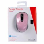 ماوس مایکروسافت Microsoft Mouse Wireless mobile SCULPT Pink