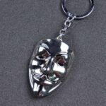 جاکلیدی فلزی آنانیموس در 4 رنگ مختلف | Metal Anonymous KeyChain In 4 Different Color