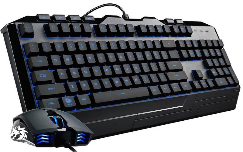 مشخصات خرید کیبرد و موس مکانیکال گیمینگ کولرمستر مدل Keyboard and mouse Cooler Master Devastator 3 Plus