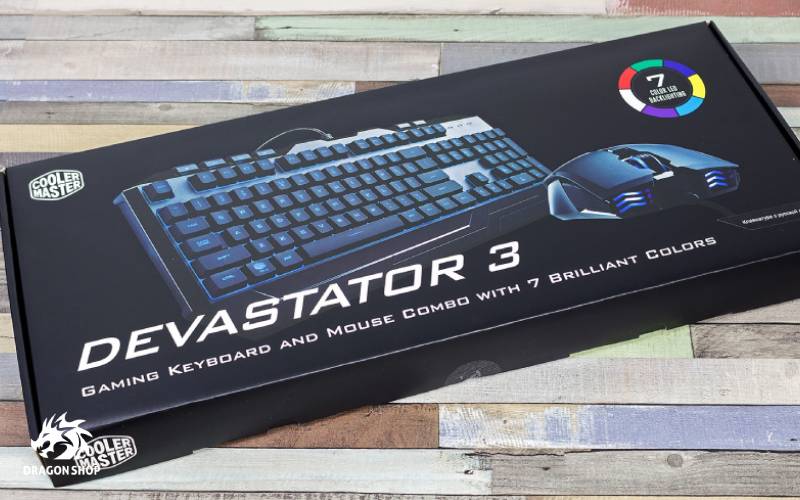 خرید کیبورد و موس مکانیکال گیمینگ کولر مستر مدل Keyboard and mouse Cooler Master Devastator 3 Plus