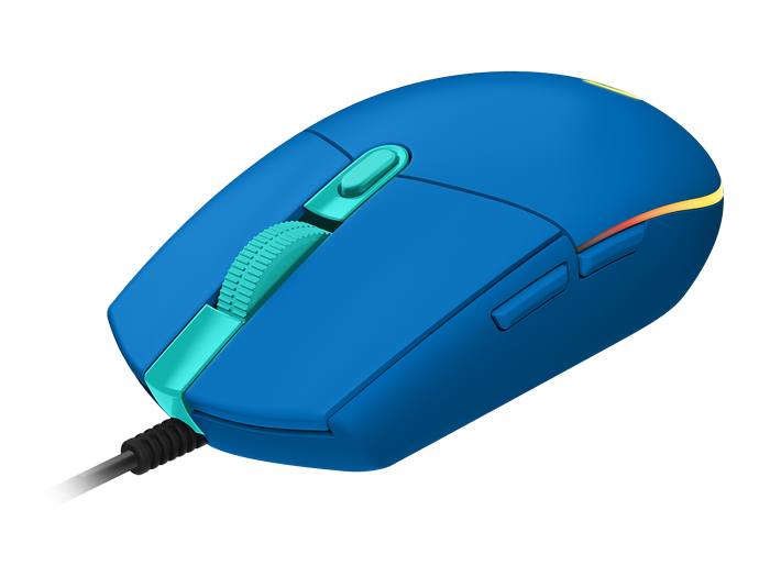 ماوس لاجیتک Mouse Logitech G203 Lightsync Wired Blue