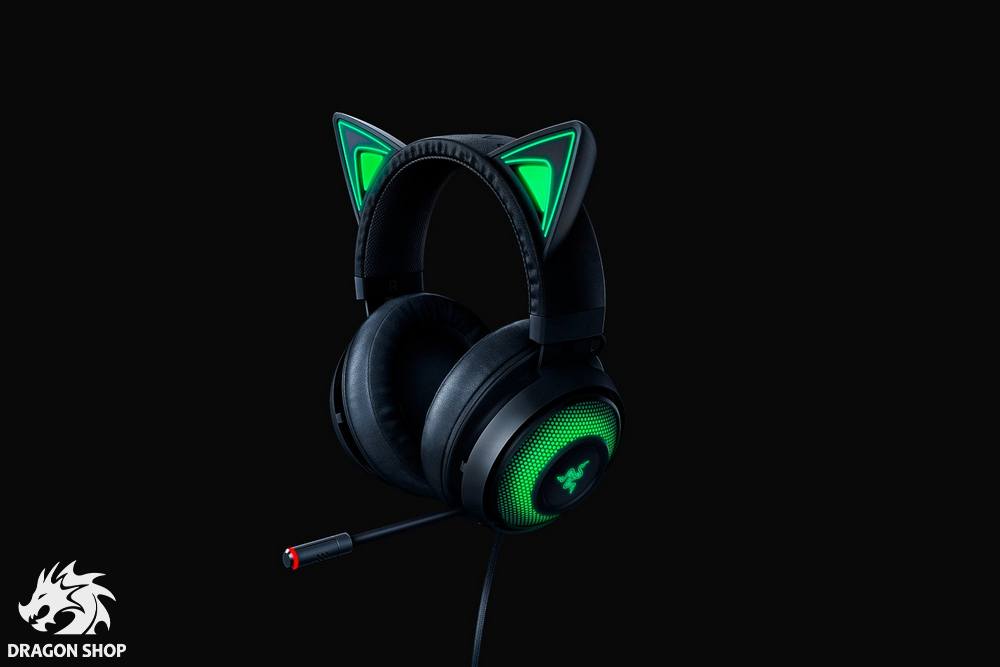 هدست گیمینگ ریزر Headset Razer Kraken Kitty Black | دراگون شاپ