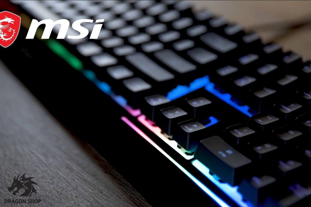 کیبورد و موس گیمینگ ام اس ای Gaming Keyboard MSI GK30