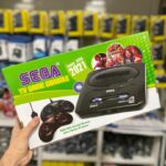 کنسول بازی سگا Sega به همراه دو دسته