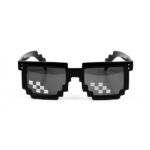 عینک ام ال جی پیکسلی سایز بزرگ MLG Glasses Thug Life Black XL