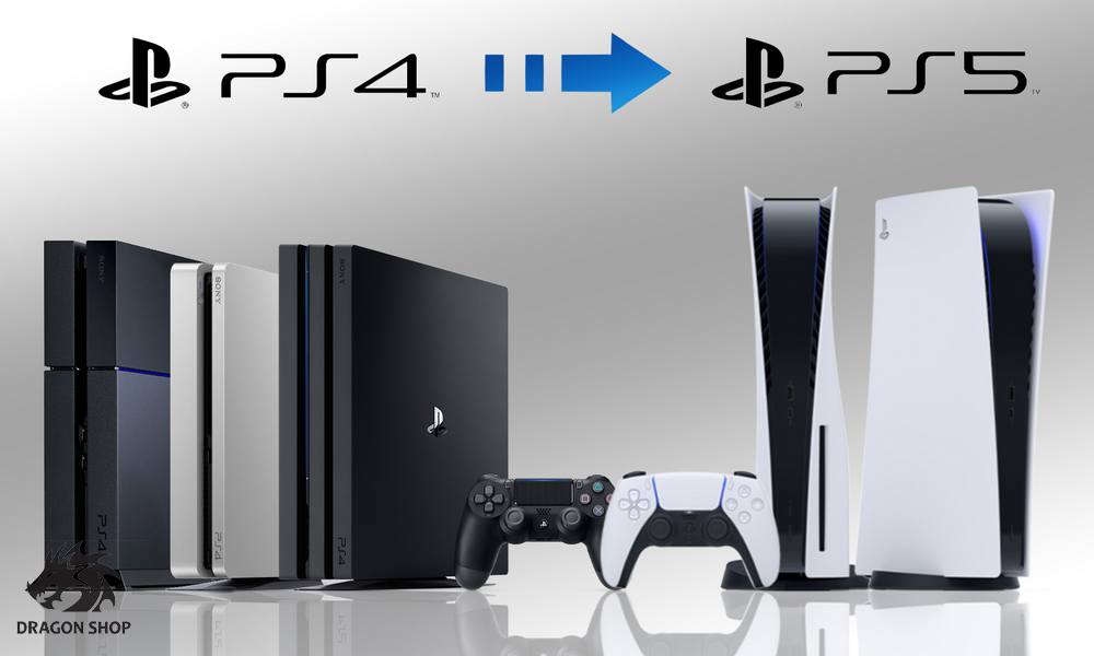 انتقال داده‌ها از PS4 به PS5