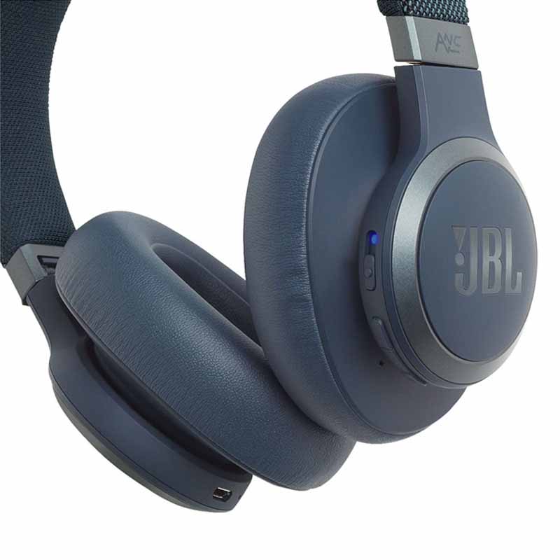 هدست جی بی ال آبی Headset JBL LIVE 650BT Blue | دراگون شاپ