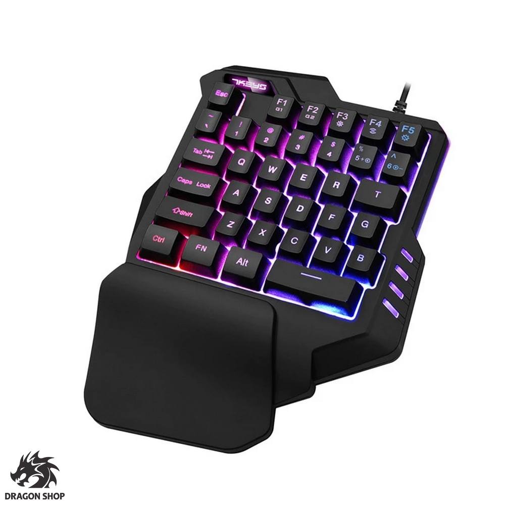 کیبورد گیمینگ Keyboard Gaming One-Handed RGB G30