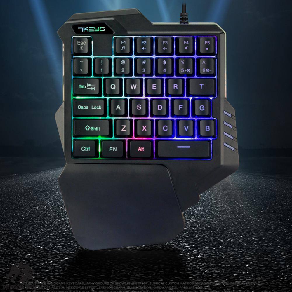 کیبورد گیمینگ Keyboard Gaming One-Handed RGB G30