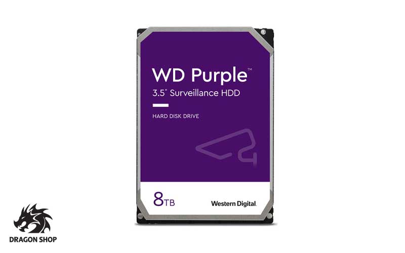 مشخصات هارد دیسک اینترنال وسترن HDD Western Digital 8TB Purple 128MB Cache