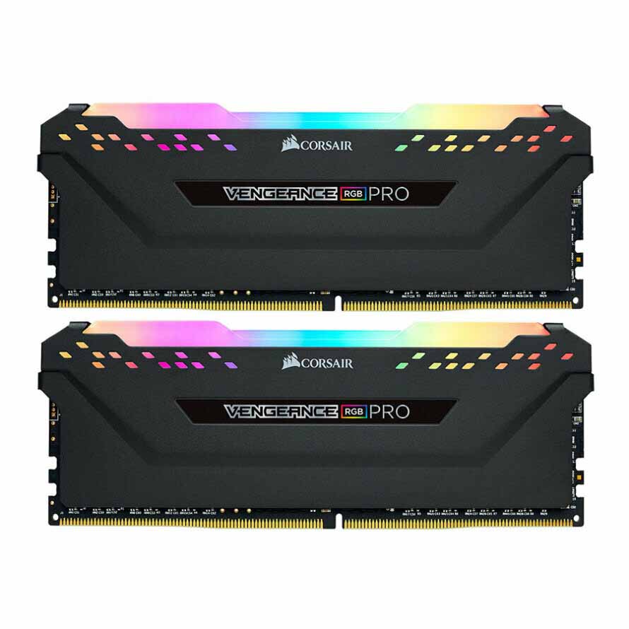 رم کورسیر RAM Corsair VENGEANCE RGB PRO 64GB 32GBx2 3600MHz CL18