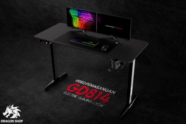 میز گیمینگ فن تک Fantech Gaming Desk GD814 با تنظیم ارتفاع