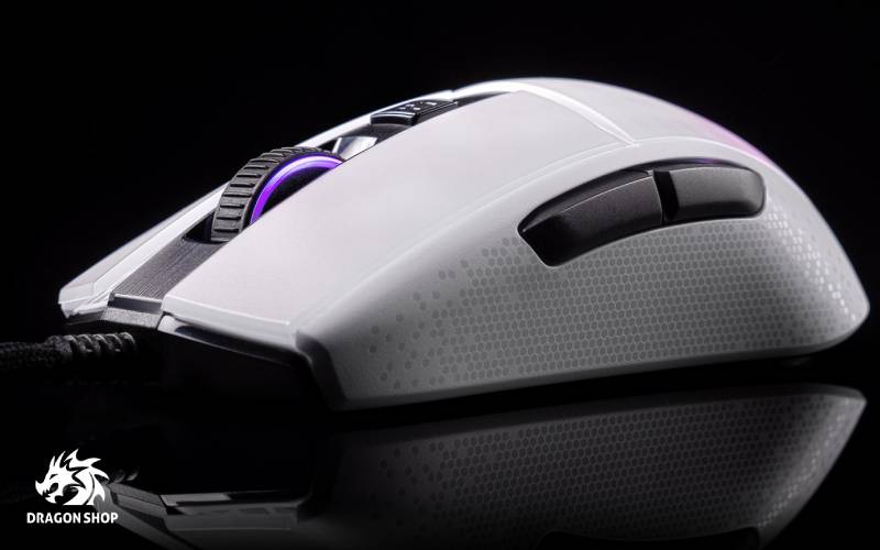 سنسورها و سوئیچ‌های موس گیمینگ روکات Roccat Burst Pro White