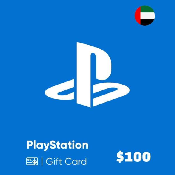 خرید گیفت کارت پلی استیشن امارات PSN Gift Card UAE $100