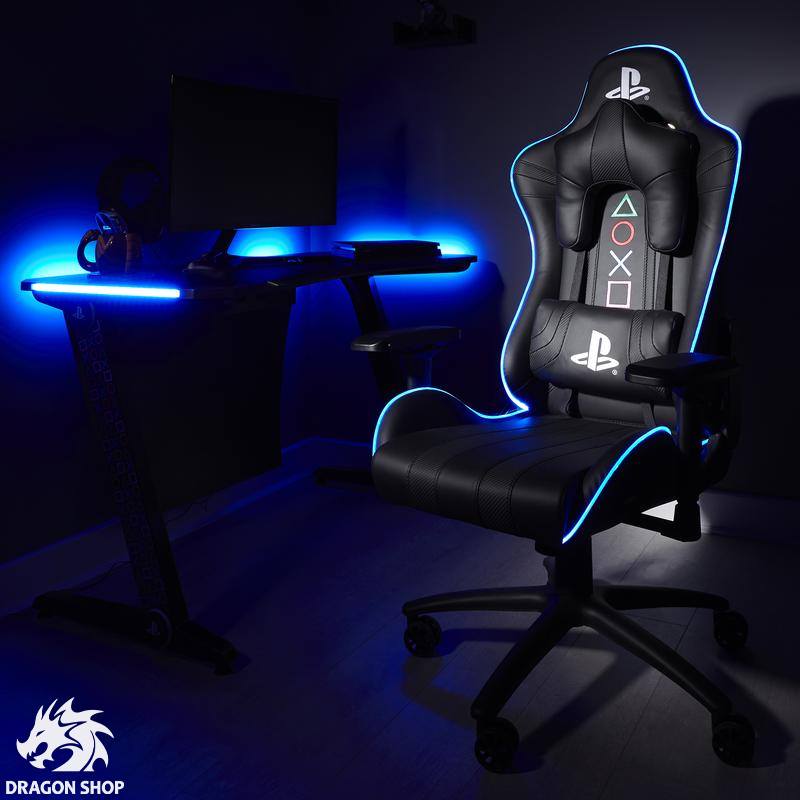 صندلی گیمینگ ایکس راکر X Rocker Playstation Amarok Neo Fibre Led Gaming Chair 