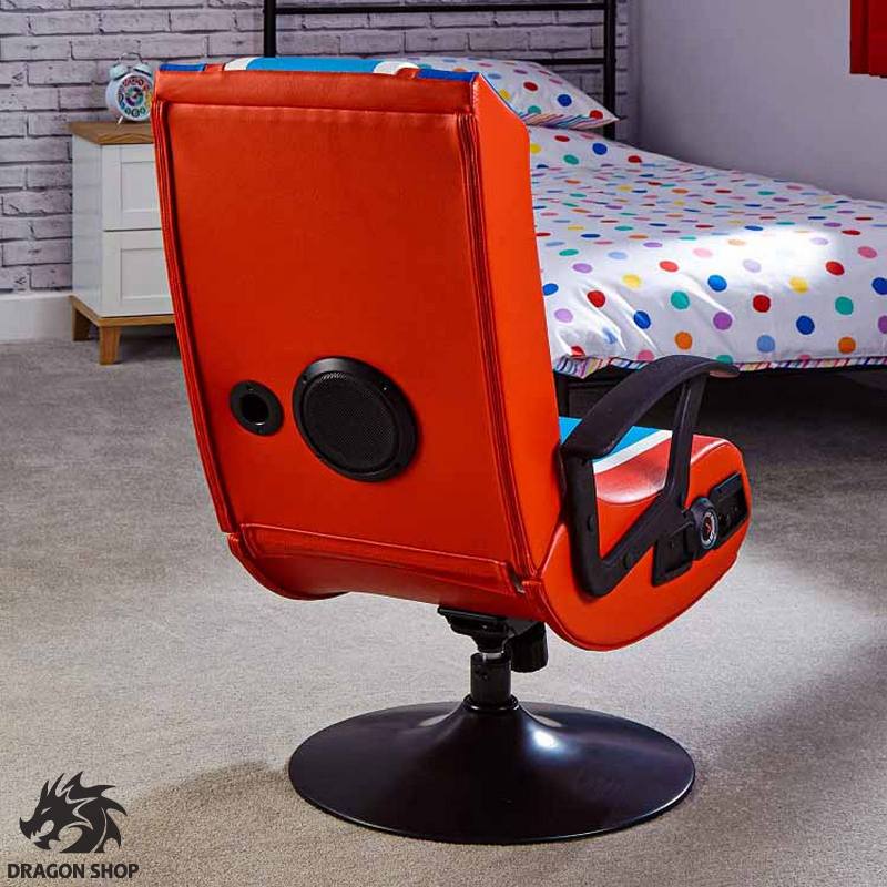 صندلی گیمینگ ایکس راکر X Rocker RGB Gaming Chair Super Mario BLUE/RED