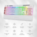 کیبورد Redragon Shiva K512 White