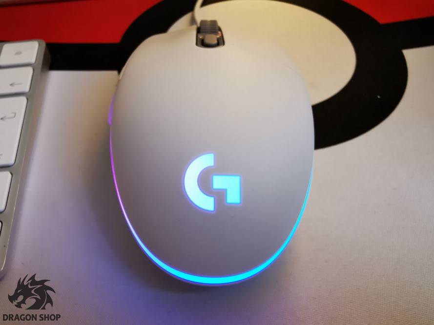 ماوس لاجیتک Mouse Logitech G203 Lightsync Wired White