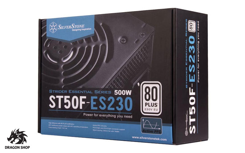 منبع تغذیه سیلوراستون 500 وات Power SilverStone SST-ST50F-ES230