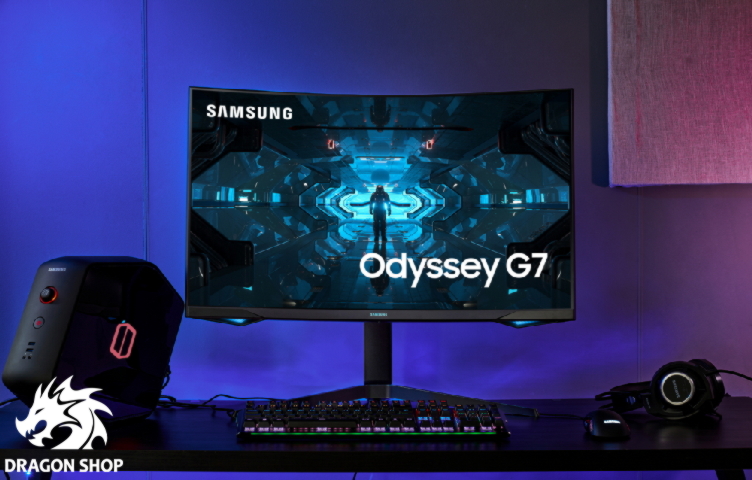 مانیتور سامسونگ Odyssey LC 27″ G7 سایز 27 اینچ Monitor Samsung