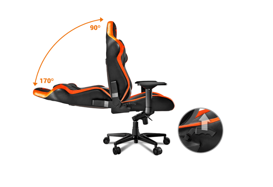 صندلی گیمینگ کوگار Gaming Chair Cougar ARMOR TITAN Orange