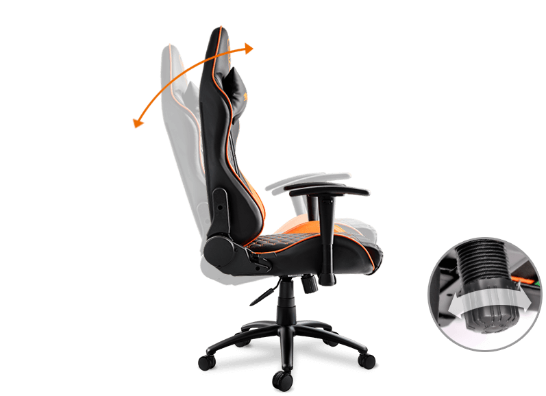 صندلی گیمینگ کوگار Gaming Chair Cougar OUTRIDER Orange