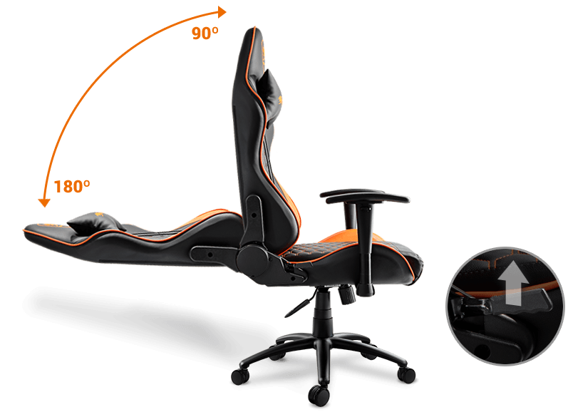 صندلی گیمینگ کوگار Gaming Chair Cougar OUTRIDER Orange